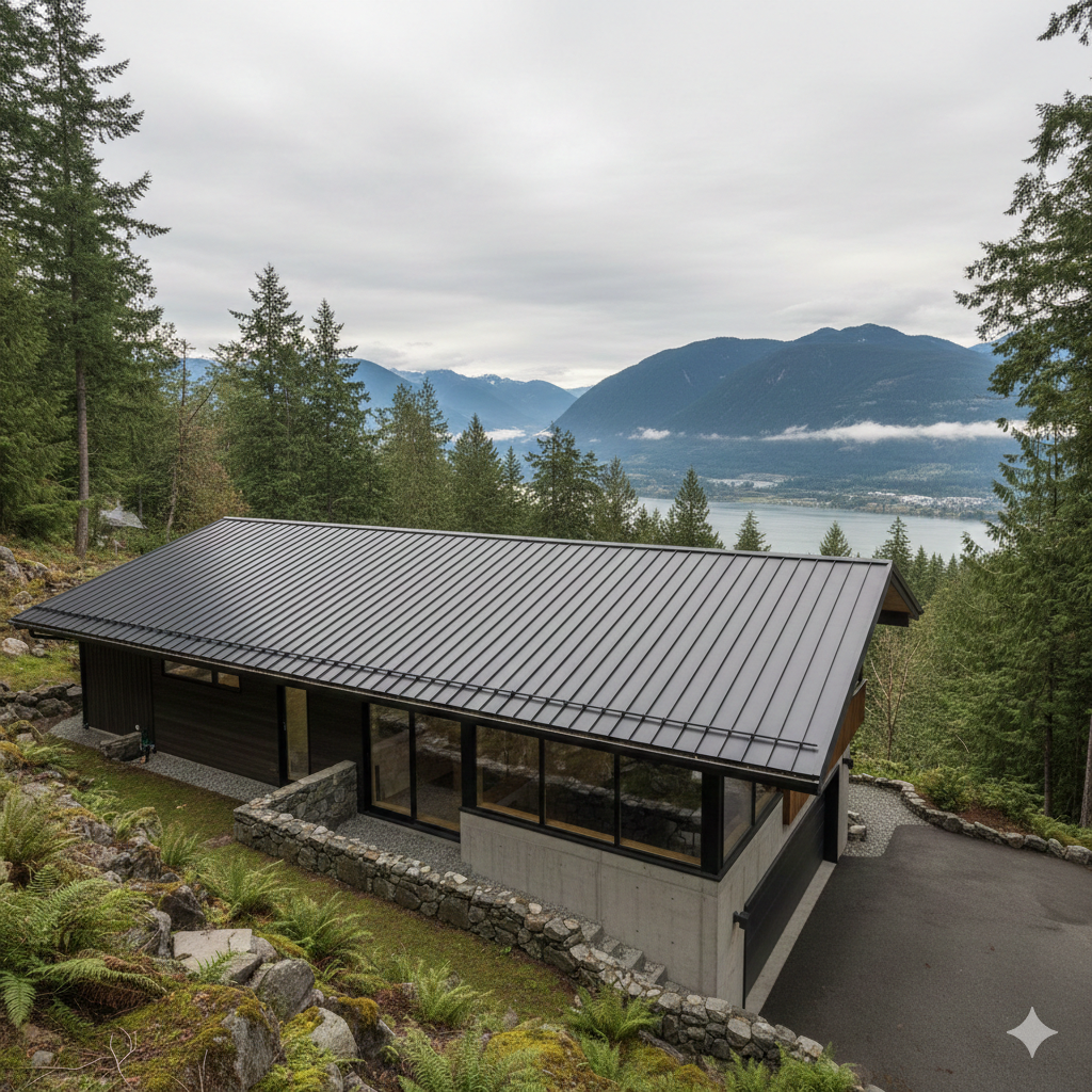 Exposed Rib Metal Roofing