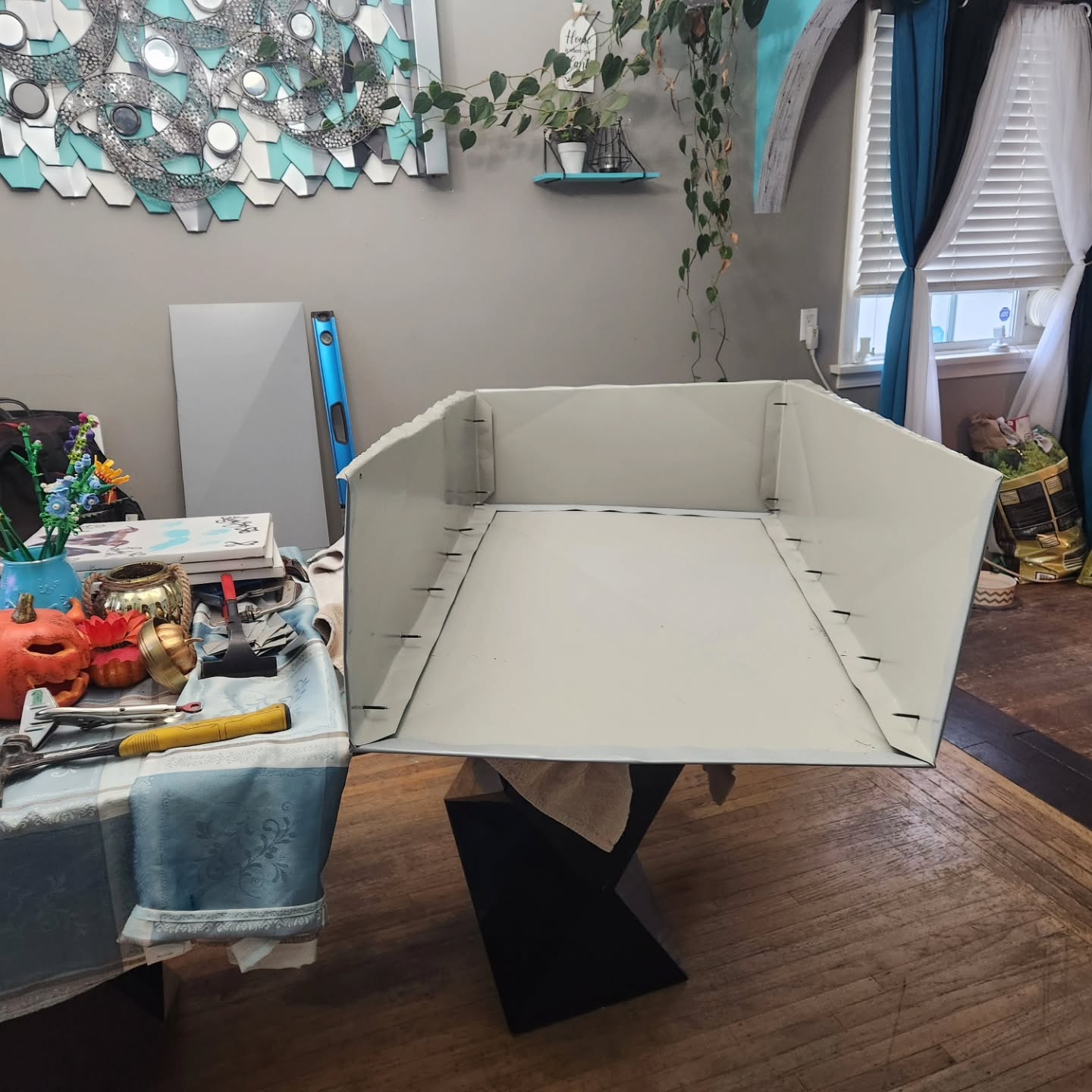 Fabricated drip edge with hemmed edge for Fraser Valley project