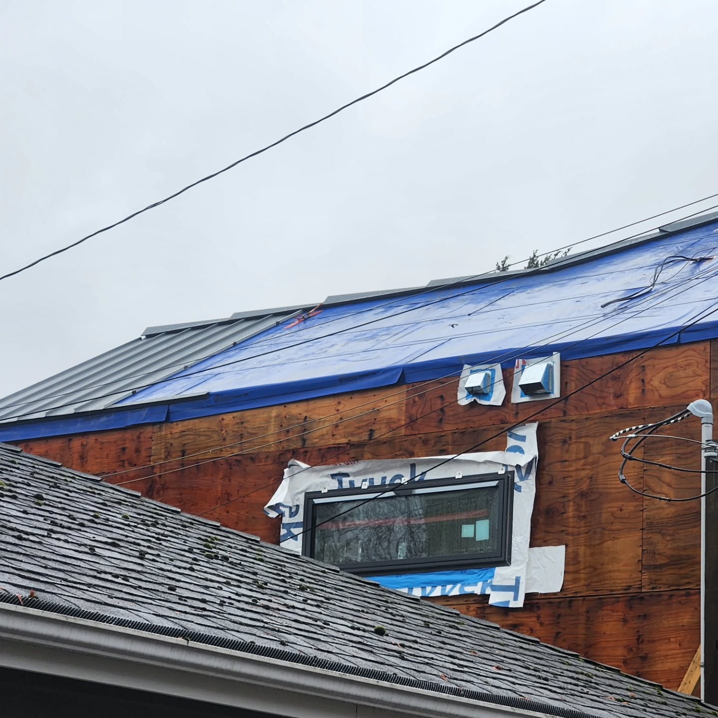 Precision bent flashing for roof penetration in Chilliwack