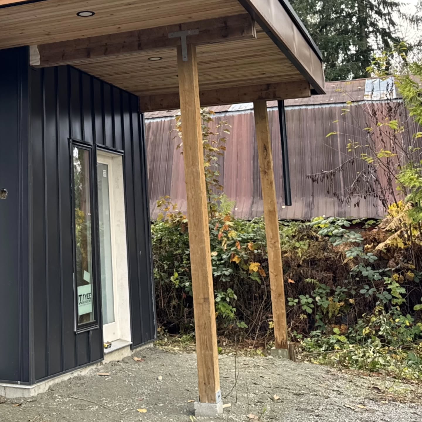 Sheet metal valley flashing with ice and water shield in Hope BC