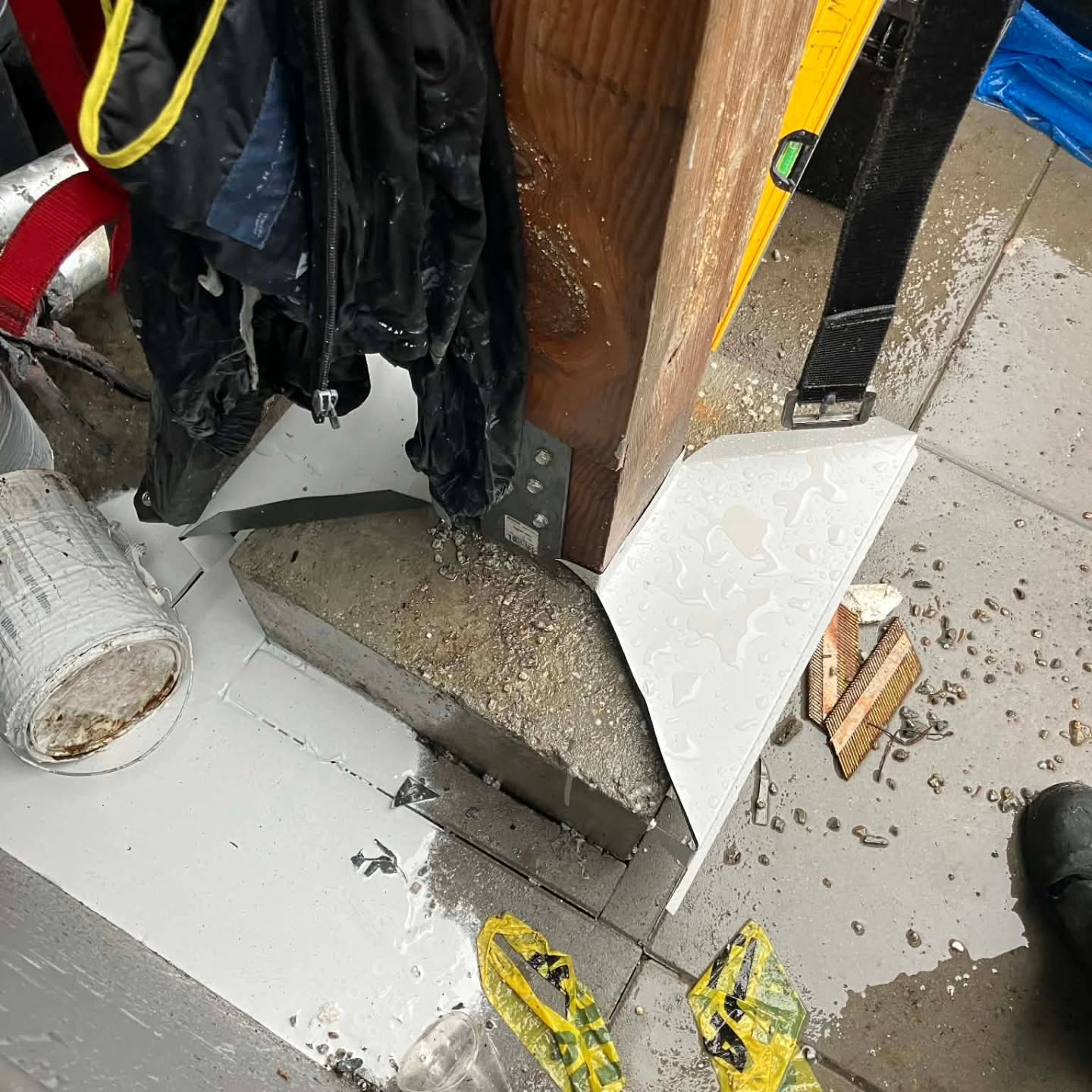 Precision fabricated flashing for skylight curb in Harrison BC